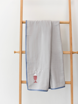 Organic Muslin Swaddle - Fish Dance|For Kids and Baby