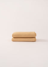 AmourLinen Linen fitted sheet Linen fitted sheet in Cream Linen fitted sheet in Cream