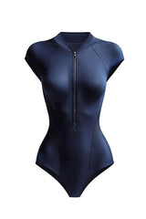 Mystic Canopy Zip One-Piece Swimsuit | Made-to-Order