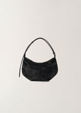 Shoulder Bag Shoulder Mini Black-Suede