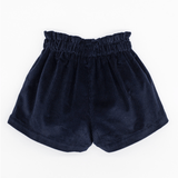 Corduroy Navy Shorts