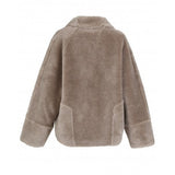 Coat Helen 0525-Taupe