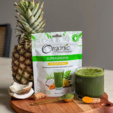 Organic Traditions Supergreens Pineapple Coconut 100g