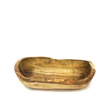Olive Wood Natural Fruit Bowl 10.5"