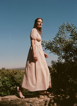 Petra women summer dress - made from organic cotton, it's perfect for hot weather. Shop sustainable fashion women dresses online at MiliMilu Lifestyle.