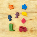 Fire Engine Crayon Set