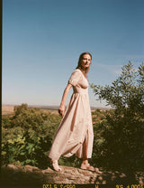 Petra women summer dress - made from organic cotton, it's perfect for hot weather. Shop sustainable fashion women dresses online at MiliMilu Lifestyle.