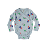 Pre-Loved Organic Pima Cotton Wrap Front Bodysuit ♻️