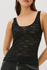 Tank Donya 7345 Black-Lace