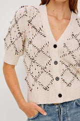 Cardigan Isla 1762 Oat