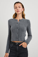 Cardigan Matilda 008 Charcoal
