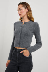 Cardigan Matilda 008 Charcoal