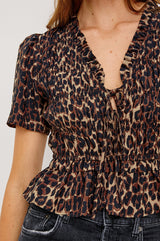 Blouse Portia 8251 Brown-Nala