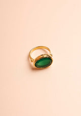 Ring P Ring 4543 15-Green-Agate