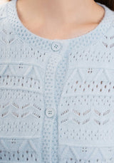 Cardigan M823 Uni Bleu-Ciel