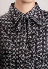 Dress Rosie Geometriqu Noir