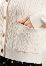 Cardigan 97537 Sonia Ecru