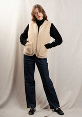 Vest Pepitko Beige