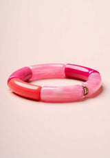 Bracelet Lithos Jonc Dark-Pink