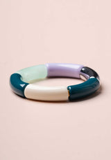 Bracelet Lithos Jonc Green-Purple
