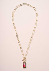 项链 Cbrf6 紫红色