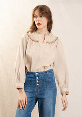 Blouse Rania Blouse Beige