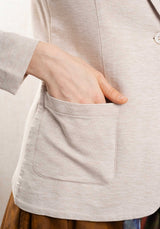 Jacket 004-fve046 Raw-White-Chine