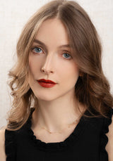 Necklace Round Stone Neck Multi