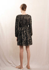 Dress 5118 Dress Black-Gold