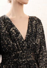 Dress 5118 Dress Black-Gold