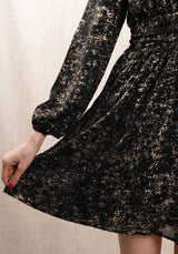 Dress 5118 Dress Black-Gold