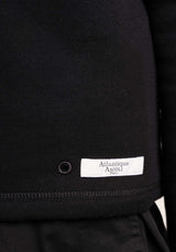Cardigan C-neck Cardigan 09-Black