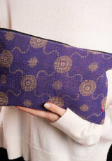 Pouch Pochette Kantha Multi