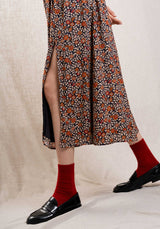 Skirt Jolyna Madras Noir