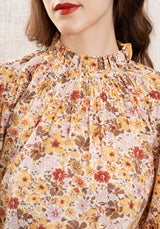 Blouse Tissam Fleur Ecru