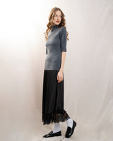 Turtleneck Jersey 240-fpu727 Heather-Grey