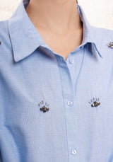 Dress Bony Short Lt-Blue