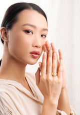 Ring 19polriw Polydoros Cheval Gold