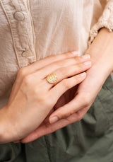 戒指 22tesri Tess Bague 金色
