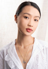 Necklace Holly D Argent-Dore-Or