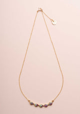 Necklace Rc587 Ruby-Zoisite