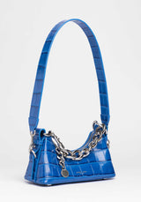 Shoulder Bag Sm Lunch Box Blue-Croc