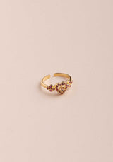 戒指 Ba30 Coeur Bague Coeu 粉色