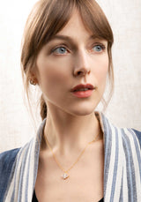 Necklace Tampa Zircons Ctw4 Blancs