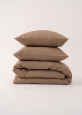 AmourLinen Linen bedding set Linen bedding set in Rosy Brown Linen bedding set in Rosy Brown