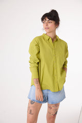 Shirt Caroline Palm Vert