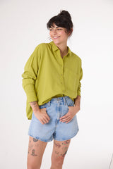 Shirt Caroline Palm Vert