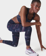 Leggings Sb5400a Blue-Spray-Camo-Prin