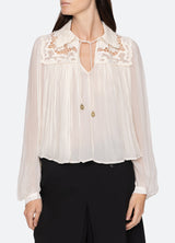 Blouse Aw25-032 Cream