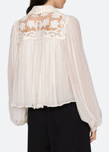 Blouse Aw25-032 Cream